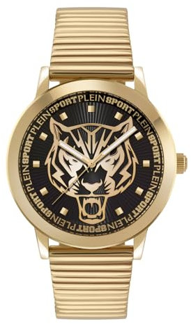 Plein Sport Unisex Uhr Analog Quarz Iron Tiger PSKDA0924 Edelstahl