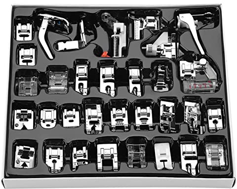32 Stück Nähfüße Saumfuss Nähmaschine Zubehör | Fuß Zinklegierung Nähmaschine, Nähmaschinen Zubehör, Nähmaschinenfüße Rollsaumfuß