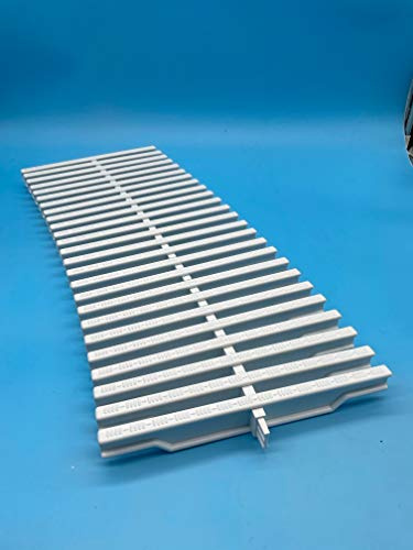 iFONT Rejilla de Piscina Biselada | Adaptable a Curva | Medidas Universales | 2 Opcione de Ancho (245 y 195 mm) (245 x 22 mm (5 Metros - 250 Unidades))
