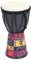 Afrikanische Djembe -Trommel, Handgefertigtes Percussion -Instrument mit Ethnischem DruckpvC -Drum und Einstellbarer Lanyard für Musiker Lehrer Anfänger