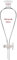stonylab Embudo Separador Cónico de Vidrio de Borosilicato con Juntas 24/29 y Tapón PTFE, Separatory Funnel Embudo de Laboratorio - 500ml