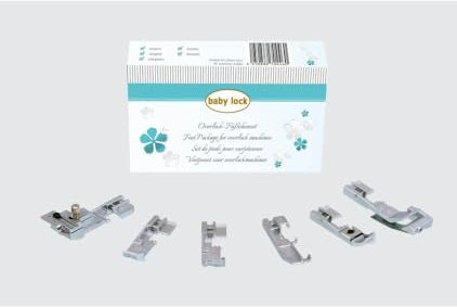 Baby Lock Nähfuß Set - Für Eclipse, Imaginé, Imaginé Wave Enspire, Enlighten, Victory und Acclaim - Kunststoff - 5 mm