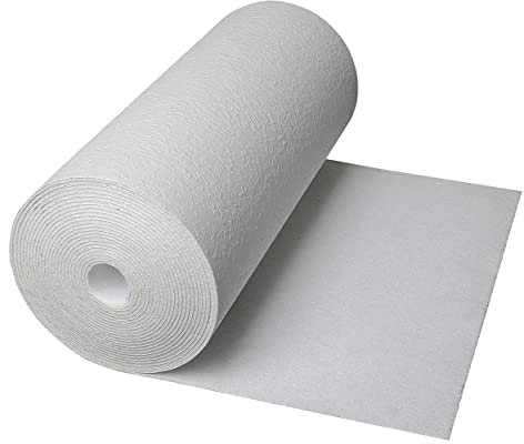 CLIMAPOR weiße Dämmtapete rauhfaserkaschiert, 7,5 x 0,5 m x 4 mm, 8 Rollen (= 30 qm), EPS - Innenraum-Dämmung - Isoliertapete