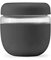 W&P WP-PSTL-CH Food Container, Glass, Charcoal