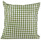 Hans-Textil-Shop Kissenbezug Karo 1x1 cm Reißverschluss - Kissenhülle, Kissen, Sofakissen, Kopfkissen, Dekokissen, Landhaus, Karomuster, Kariert (40x60 cm, Farngrün)
