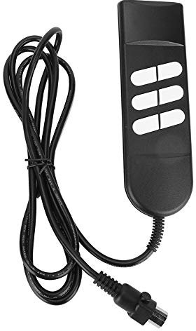 Fdit 6-Tasten-5-Pin-Stift-Fernbedienung Sofa-Controller Hebestuhl Handsteuerungsschalter für Haushaltsgeräte Verstellbare Liegestühle Power-Liegen