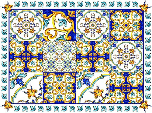 Set 4 tovagliette americane 33x45 cm, Diverse fantasie Ottima idea regalo (Tovaglietta K2)