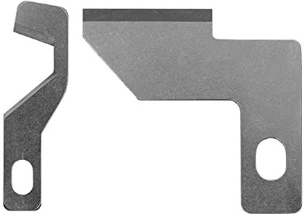 Nähwelt Flach Obermesser und Untermesser im Set für Babylock Enspire/Imagine 2/ Enlighten/Acclaim/Imagine Wave/Victory (Originalersatzteile von Babylock)
