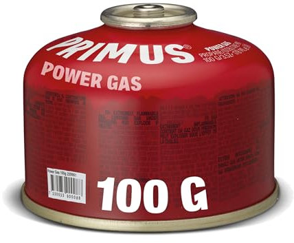 Primus Gaskartusche - Power Gas Kartusche - Gaskartuschen Schraubventil EN 417 Gaskartusche - Isobutan & Propan - Gaskocher Kartusche - Camping Gaskartusche - Schraubgaskartuschen - Camping Gas