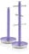 Swan SWKA1054PURN Retro Kitchen Towel Pole and 6 Branch Mug Tree, Purple