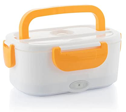 RevolutionLine - Tartera para coche 12V | 24,6 x 17,4 x 11,8 cm | Calienta tu Comida y la Mantiene Caliente | Tartera fácil de usar | Se conecta al encendedor del coche | Capacidad 1,5 L