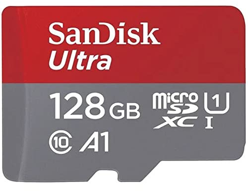 SanDisk 128GB Ultra UHS I MicroSD Card 140MB/s R for Smartphones Warranty 10 Years - SDSQUAB-128G-GN6MN