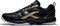 Hundred Raze Non-Marking Professional Badminton Shoes for Men (Black Gold, Size: UK 11 US 12 EU 45) Material Upper: Polyester, Sole: Rubber Suitable for Indoor Tennis Squash Table Tennis