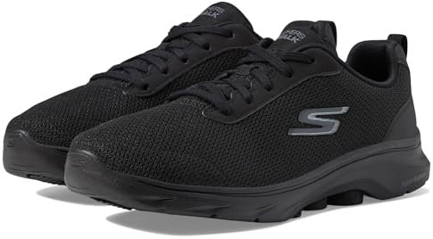 Skechers GO WALK 7 CLEAR PATH, Women's Sneaker, Black, 7 UK