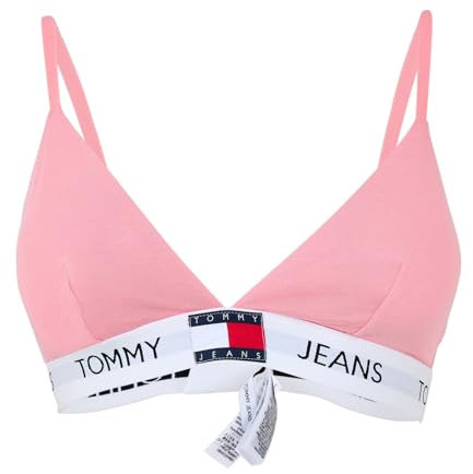 Tommy Jeans Padded Triangle (Ext Sizes) Soutiens-gorge triangle Femme, Rose (Tickled Pink), L