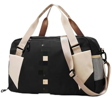 NOGRAX Schulrucksack Männer Fitness Training Sporttasche Große Kapazität Gadgets Yoga Sack Oxford Gym Taschen Für Reise Schwimmen Duffle Taschen Sportbag-Schwarz