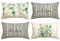 Artoid Mode Eukalyptus Blätter Sommer Kissenbezüge 4er Set, 30x50 cm Saisonnal Home Sweet Home Zierkissenbezug Cushion Cover Couch Wohnzimmer Deko