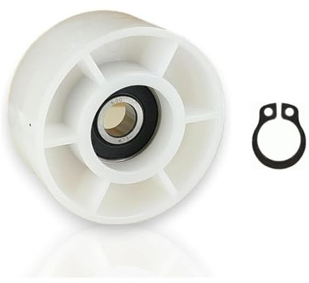 ALGOMAS® Rodillo Tensor de Correa para Secadora (Original) | Compatible con BOSCH, BALAY, SIEMENS | Código: 632045 y 00632045 | Modelos WTE8632PEE46, WT43H017DN01, 3SB975B01 y más