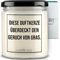 candle guy Duftkerze im Glas [Brennzeit 70h] - Duft-Kerze handgemacht mit Spruch | Freches Geschenk für Frauen, Freundin, Geburtstag | 100% Sojawachs, schöne natürliche Düfte mit ätherischem Öl