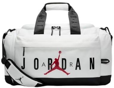 Nike Jordan Velocity Duffle Bag, Weiß, Modern
