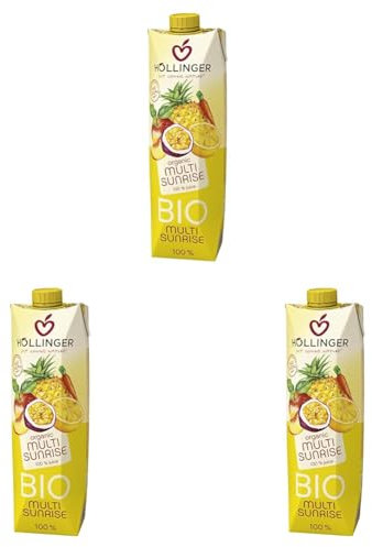 Höllinger BIO Multi Sunrise, 1000 ml (Packung mit 3)