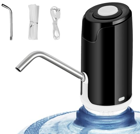 Dispensador automático de agua, bomba de agua eléctrica - Bomba de agua potable eléctrica,Bomba de agua potable, dispensador de agua embotellada, bomba de agua portátil de larga duración, dispensador