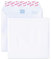 Elco 40958 Quadratische Briefumschläge/Versandtasche,Box mit 500 Briefumschläge/Versandtasche, Haftklebeverschluss, 155x155, 120g, weiss, Fenster: nein