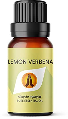 Lemon Verbena Essential Oil, 10ml | Essential Oils Fragrance for Diffuser for Home, Candle Making, Wax Melts, Cleaning, humidifier | Pure, Natural, Vegan, Made in UK