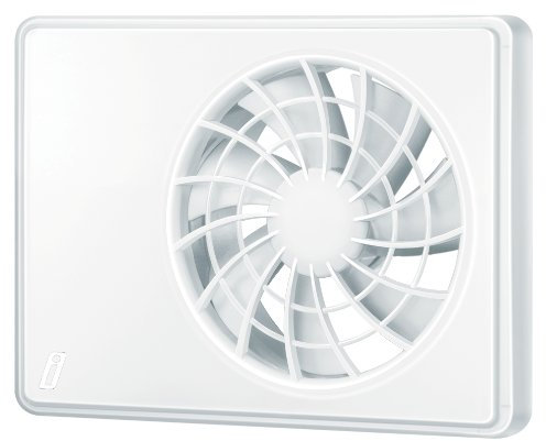 intelligenter Abluftventilator 100/125mm - Hygrostat, Drehzahlregelung und Fernbedienung inklusive