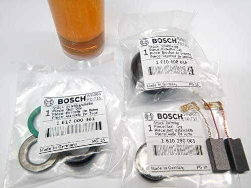 Bosch GBH 5-40 DE Kit de réparation de charbon, capuchon de protection, joints, huile