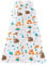 Chilsuessy Sommerschlafsack Baby Schlafsack Kleine Kinder Schlafanzug ohne Ärmel für Sommer und Frühling 100% Baumwolle, Waldtiere, 130/Baby Höhe 130-150cm