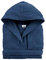 Morbidissimi Accappatoio Spugna Adulto Con Cappuccio, Cinturino e 2 Tasche, Accappatoi Uomo Donna in Spugna Morbida 400 gr/mq Puro Cotone V820 (Accappatoio Blu Navy, XL)