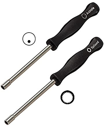 HUSWELL Kit di cacciaviti per la regolazione del carburatore a 21 denti scanalati + A-Circle, kit di strumenti per la regolazione del carburatore del piccolo motore, strumento di regolazione del