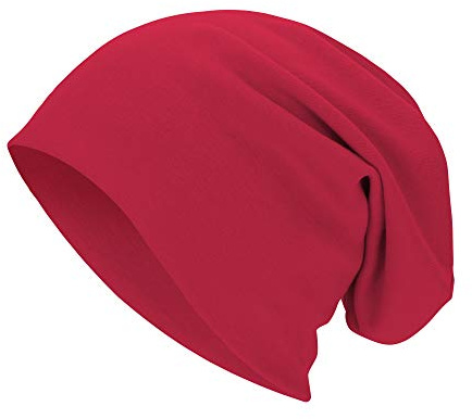 Slouchy Beanie-Mütze für Herren und Damen, leichte Baumwolle, Zwergenmütze
