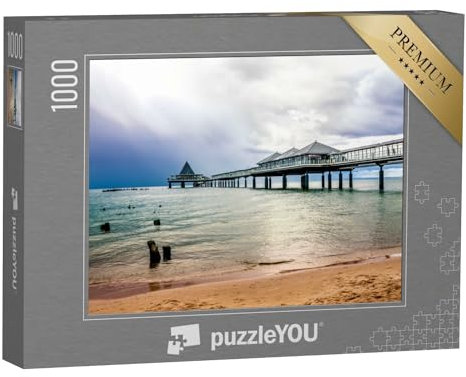 puzzleYOU: Puzzle 1000 Teile „Die Seebrücke in Heringsdorf, Insel Usedom, Ostsee“ – aus der Puzzle-Kollektion Deutschland