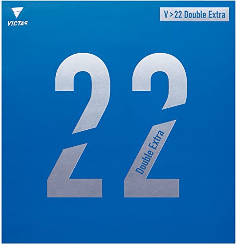 VICTAS Belag V > 22 Double Extra, blau, 2,3 mm