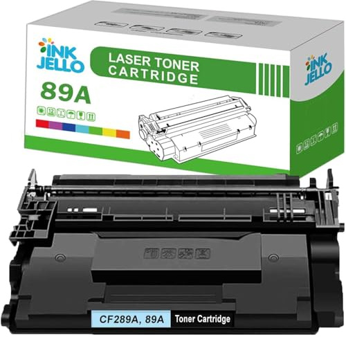 Inkjello Toner Cartridge For Printer, Compatibile with HP 89A WITH CHIP LaserJet M507 M528 MFP M507dn M507dng M507n M507x MFP M528dn MFP M528f MFP M528c CF289A (Black), One Size