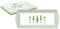 COFFRET PLAT A CAKE 35X15CM EN PORCELAINE