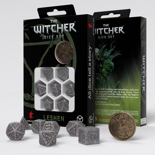 Q-Workshop The Witcher Dice Set: Leshen - The Shapeshifter (7)