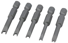 Laser 8734 U-Type Security Bit Set 5pc