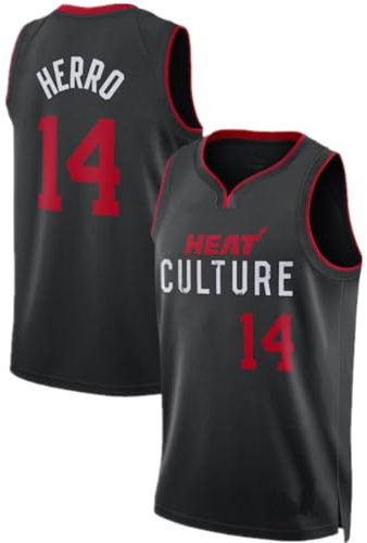 CLZWFZ Erwachsene 0#1#2#3#8#11#14#22#34#35# Basketball Jersey Unisex ärmellos Basketball Tank Top Sport Futter T-Shirt Tank Top,14# Black,XXL