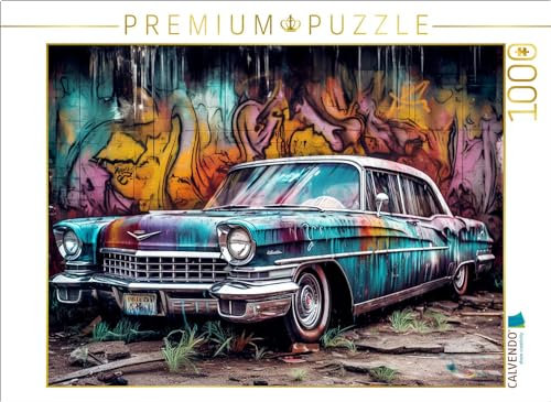 CALVENDO Puzzle EIN Motiv aus dem Kalender Street Art Graffiti | 1000 Teile Lege-Größe 64 x 48 cm Foto-Puzzle für glückliche Stunden