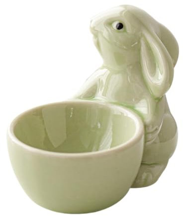 Generic Portauovo in ceramica a pois, Porta Uova alla Coque, Portauovo con Base Bianco Ceramica, Portauovo carino in ceramica a pois, Porcellana Premium, Porta Uovo Ceramica, UTVCVQTIV54WYRLCM4O