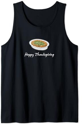 Casserole d'oignons frits aux haricots verts dinde jour férié Débardeur