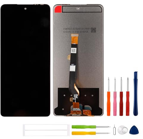 swark Écran LCD 6,8 compatible avec Tecno Spark 10 Pro KI7 (noir sans cadre) Écran LCD tactile numériseur + kit d'outils