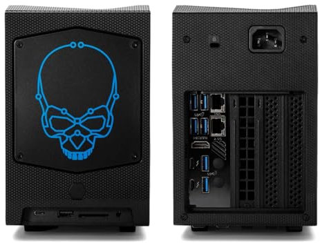 PC de Jeu Intel NUC 12e génération NUC12DCMi7, Core de 12e génération Processeur i7-12700 Jusqu'à 4,9 GHz Turbo Intel UHD Graphics 770 WiFi 6E Thunderbolt 4 Boîtier ITX, 32 Go de RAM, 1 to de SSD