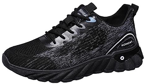 Scarpe Uomo Pioggia Scarpe Bici da Corsa Uomo Scarpe Uomo pianta Larga Traspiranti Scarpe con Zeppa a Scarpe da Trekking estive Pattini a 4 Ruote Shield Scarpe Ciabatte Gomma Uomo