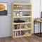 UJCHVHN Artikel-Bücherschrank/Raumteiler 100x30x167,5 cm Kiefer massiv Regal Bücherregal Standregal