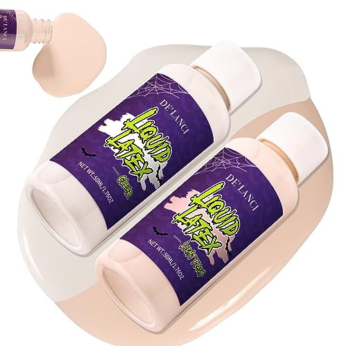Lattice liquido adesivo per la pelle, latte di lattice 100 ml, lattice liquido per ferite di Halloween, cicatrici per trucco SFX