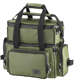 Daiwa D-VEC WP 300 Tackle Box Bag, 2 Stores | 44x25x37cm